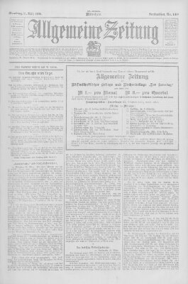 Allgemeine Zeitung Samstag 31. März 1906