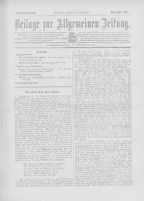 Allgemeine Zeitung Dienstag 6. Dezember 1904