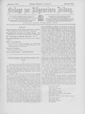 Allgemeine Zeitung Mittwoch 26. September 1906