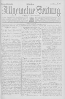 Allgemeine Zeitung Dienstag 31. Dezember 1907