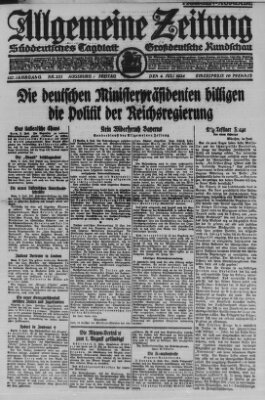 Allgemeine Zeitung Freitag 4. Juli 1924