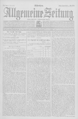 Allgemeine Zeitung Sonntag 2. Juni 1907