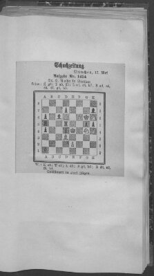 Schach-Zeitung (Münchner neueste Nachrichten)