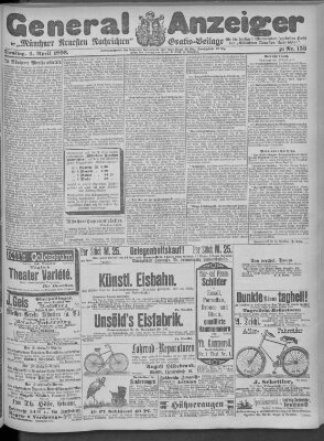 Münchner neueste Nachrichten Dienstag 4. April 1893
