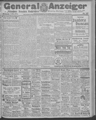 Münchner neueste Nachrichten Mittwoch 9. März 1904