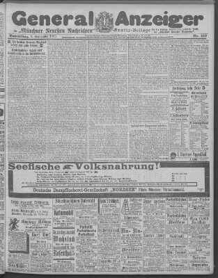 Münchner neueste Nachrichten Donnerstag 3. September 1903