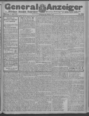 Münchner neueste Nachrichten Dienstag 17. Juli 1906