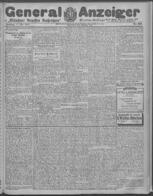 Münchner neueste Nachrichten Freitag 17. Mai 1907