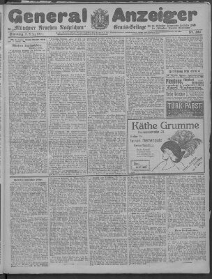 Münchner neueste Nachrichten Samstag 5. März 1910