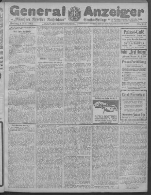 Münchner neueste Nachrichten Freitag 1. März 1912