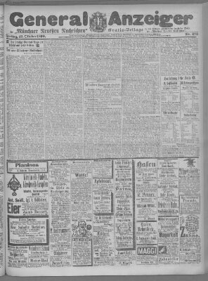 Münchner neueste Nachrichten Freitag 13. Oktober 1899