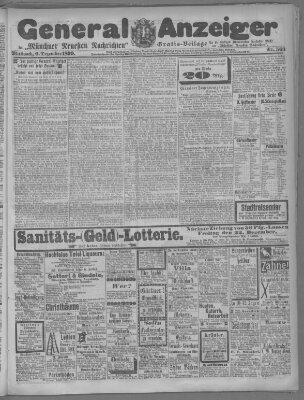 Münchner neueste Nachrichten Mittwoch 6. Dezember 1899