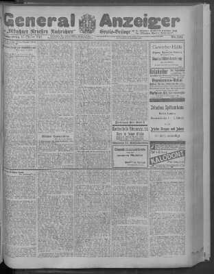 Münchner neueste Nachrichten Donnerstag 17. Oktober 1912