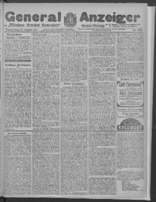 Münchner neueste Nachrichten Donnerstag 30. Dezember 1915