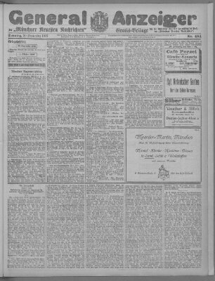 Münchner neueste Nachrichten Sonntag 30. September 1917