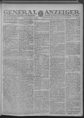 Münchner neueste Nachrichten Dienstag 2. Juli 1918