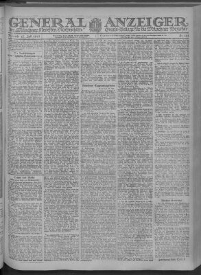 Münchner neueste Nachrichten Mittwoch 17. Juli 1918