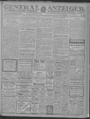 Münchner neueste Nachrichten Samstag 23. November 1918