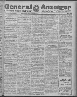 Münchner neueste Nachrichten Samstag 27. Mai 1916