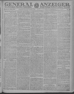 Münchner neueste Nachrichten Freitag 12. März 1920
