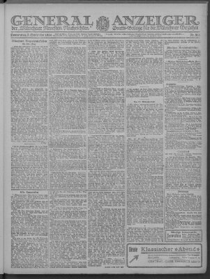 Münchner neueste Nachrichten Donnerstag 2. September 1920