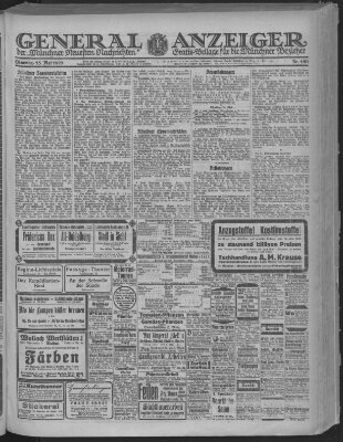 Münchner neueste Nachrichten Dienstag 15. Mai 1923