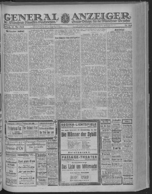 Münchner neueste Nachrichten Mittwoch 30. Mai 1923