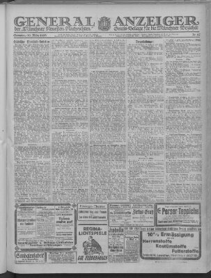 Münchner neueste Nachrichten Samstag 10. März 1923