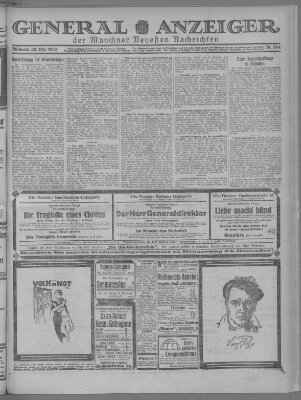 Münchner neueste Nachrichten Mittwoch 23. Dezember 1925