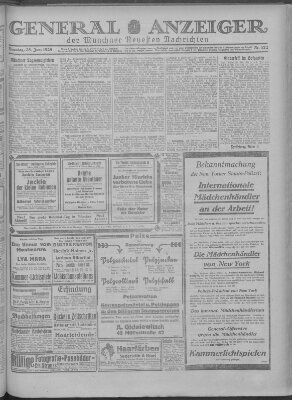Münchner neueste Nachrichten Dienstag 23. Juni 1925