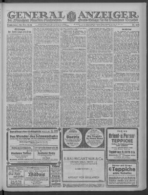 Münchner neueste Nachrichten Donnerstag 16. November 1922