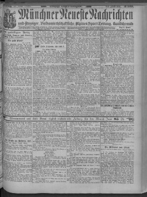 Münchner neueste Nachrichten Dienstag 27. Mai 1890