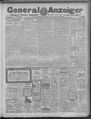 Münchner neueste Nachrichten Donnerstag 17. Juli 1902