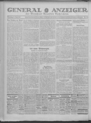 Münchner neueste Nachrichten Dienstag 16. Juni 1931