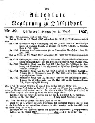 Amtsblatt für den Regierungsbezirk Düsseldorf