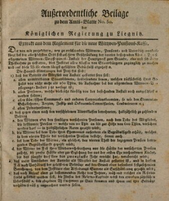 Amts-Blatt der Preußischen Regierung zu Liegnitz Samstag 12. Dezember 1835