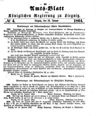 Amts-Blatt der Preußischen Regierung zu Liegnitz