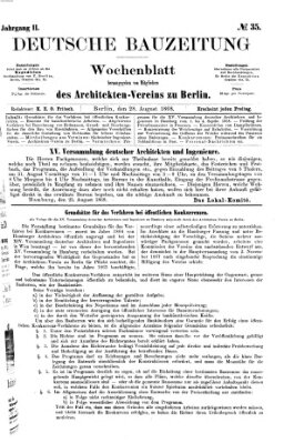 Deutsche Bauzeitung 〈Berlin〉