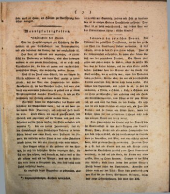 Allgemeine Handlungs-Zeitung Dienstag 2. Januar 1821