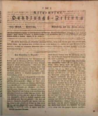 Allgemeine Handlungs-Zeitung Freitag 29. Juni 1821