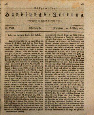 Allgemeine Handlungs-Zeitung Mittwoch 9. März 1836