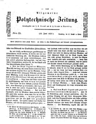 Allgemeine polytechnische Zeitung (Allgemeine Handlungs-Zeitung)