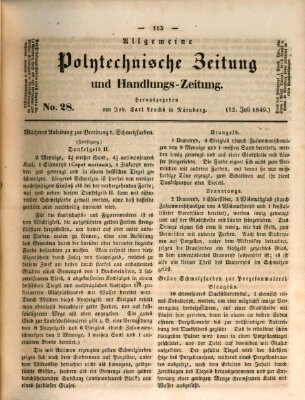 Allgemeine polytechnische Zeitung und Handlungs-Zeitung (Allgemeine Handlungs-Zeitung)