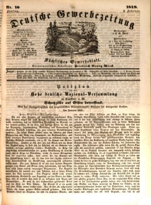 Deutsche Gewerbezeitung und Sächsisches Gewerbe-Blatt