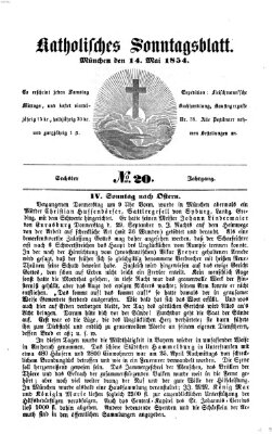 Katholisches Sonntagsblatt Sonntag 14. Mai 1854