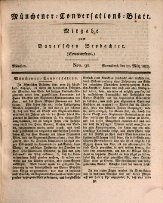 Münchener Conversations-Blatt (Bayer'scher Beobachter) Samstag 31. März 1832