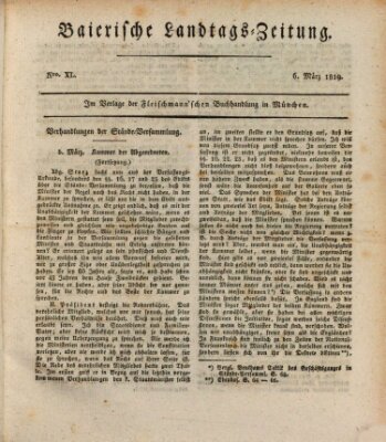 Baierische Landtags-Zeitung Samstag 6. März 1819
