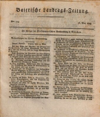 Baierische Landtags-Zeitung Sonntag 16. Mai 1819