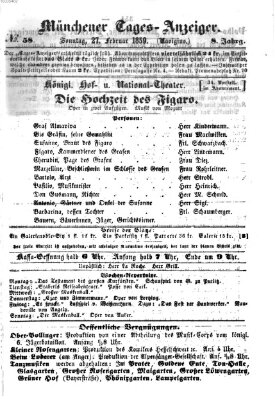 Münchener Tages-Anzeiger Sonntag 27. Februar 1859