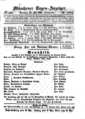 Münchener Tages-Anzeiger Dienstag 21. Mai 1861